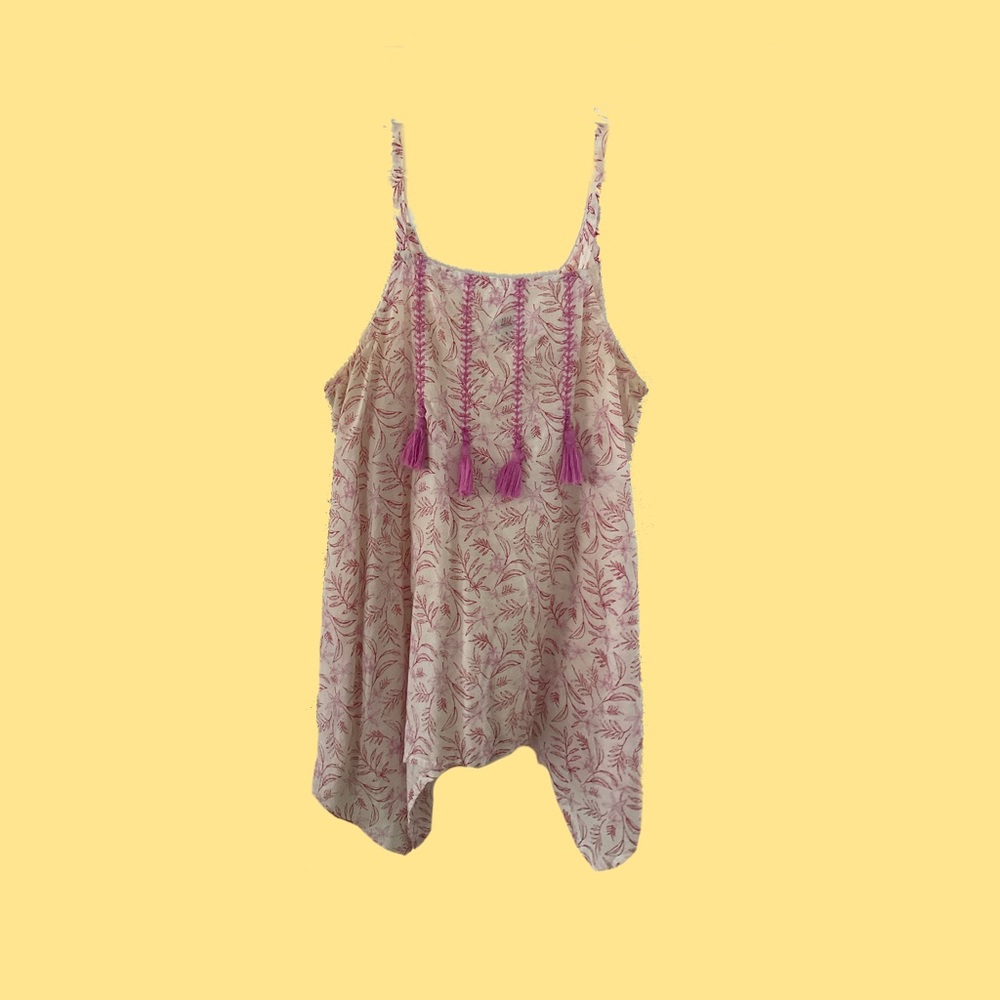 Kids pink tank top - M (8)
